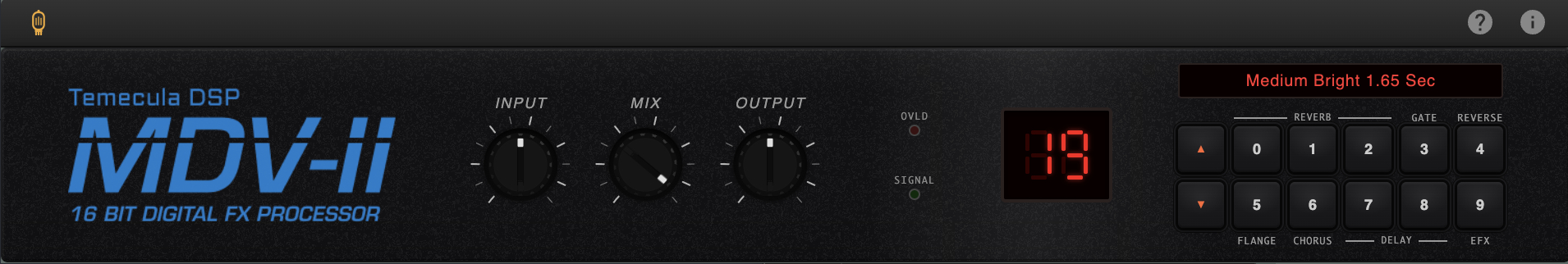 MDV-II plugin interface