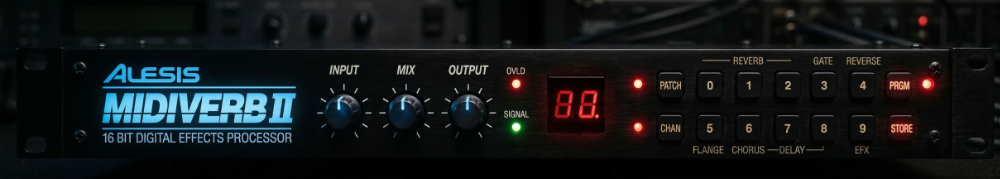 Alesis MidiVerb II rack unit